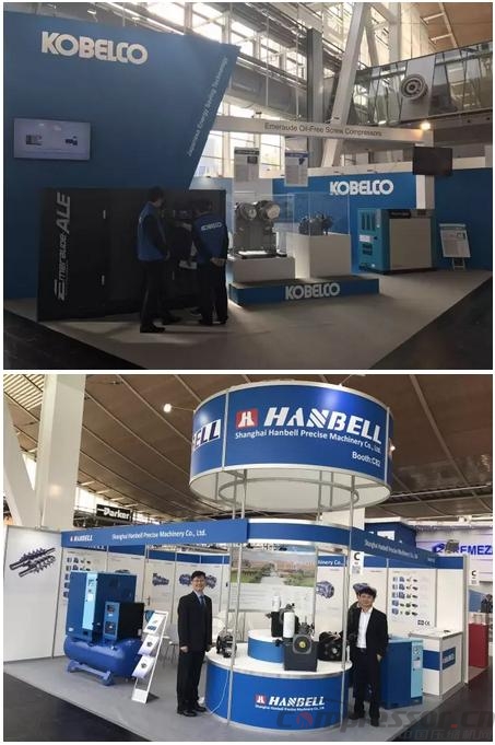 图集 | 德国汉诺威工博会现场 为走出国门的压缩机企业鼓掌