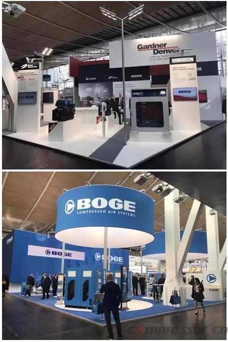 图集 | 德国汉诺威工博会现场 为走出国门的压缩机企业鼓掌