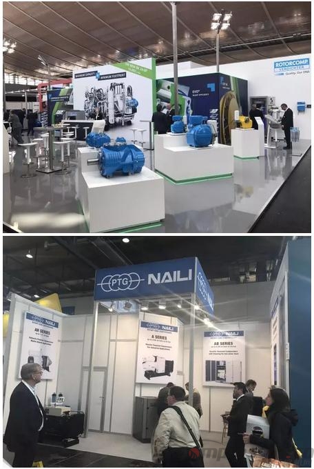 图集 | 德国汉诺威工博会现场 为走出国门的压缩机企业鼓掌