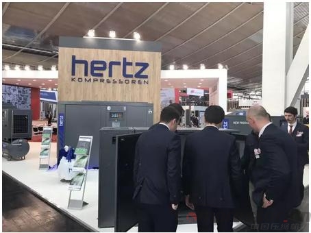 图集 | 德国汉诺威工博会现场 为走出国门的压缩机企业鼓掌