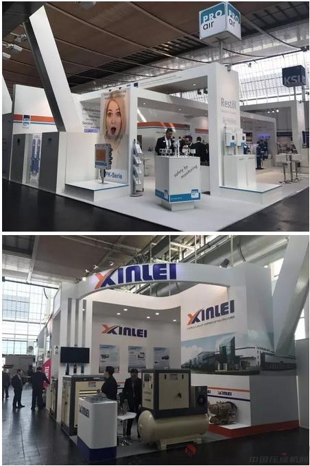 图集 | 德国汉诺威工博会现场 为走出国门的压缩机企业鼓掌