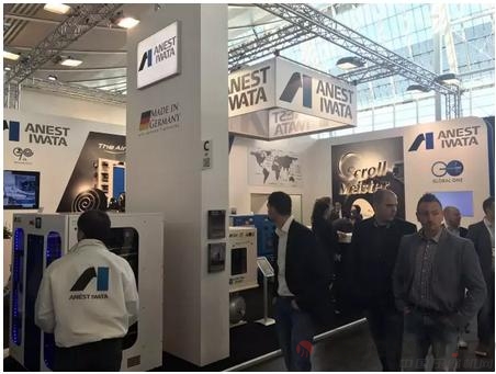 图集 | 德国汉诺威工博会现场 为走出国门的压缩机企业鼓掌