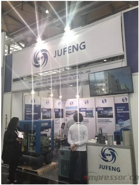 图集 | 德国汉诺威工博会现场 为走出国门的压缩机企业鼓掌
