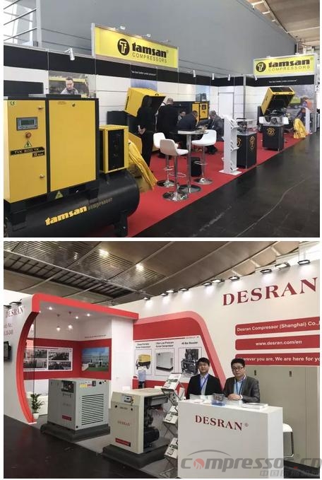 图集 | 德国汉诺威工博会现场 为走出国门的压缩机企业鼓掌