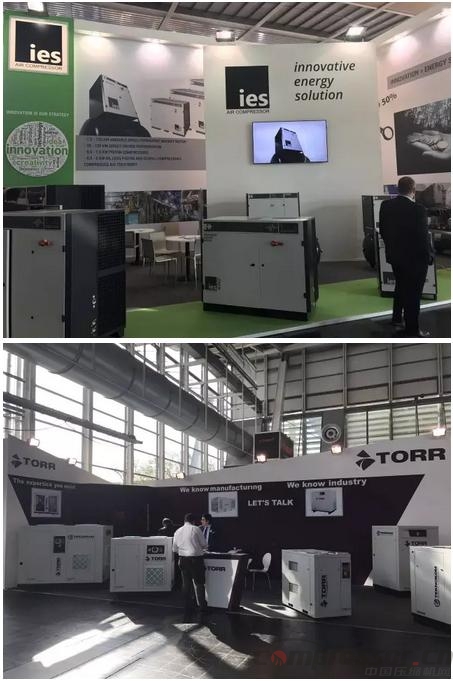 图集 | 德国汉诺威工博会现场 为走出国门的压缩机企业鼓掌