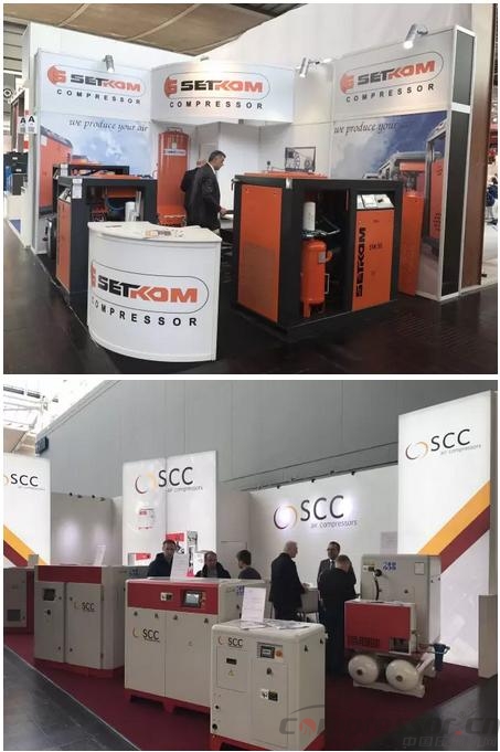 图集 | 德国汉诺威工博会现场 为走出国门的压缩机企业鼓掌